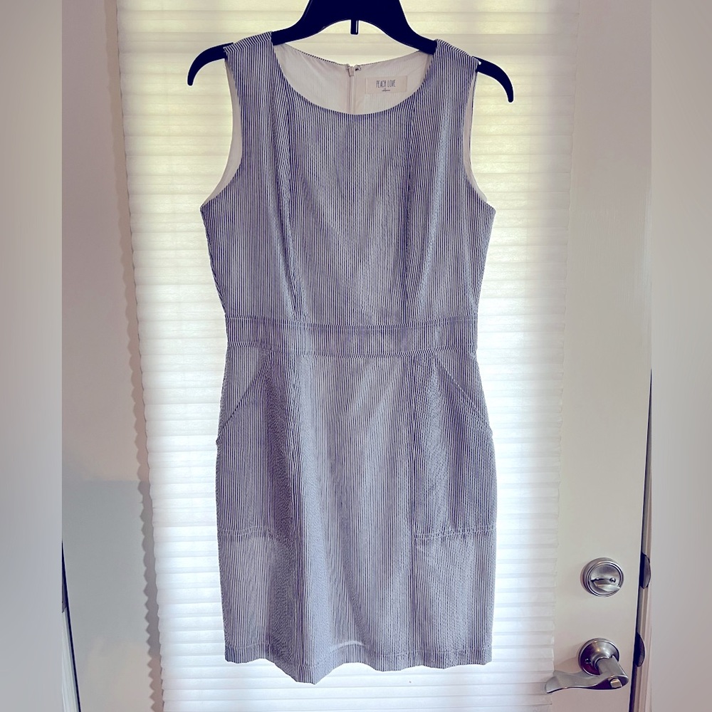 Seersucker Dress - Size S